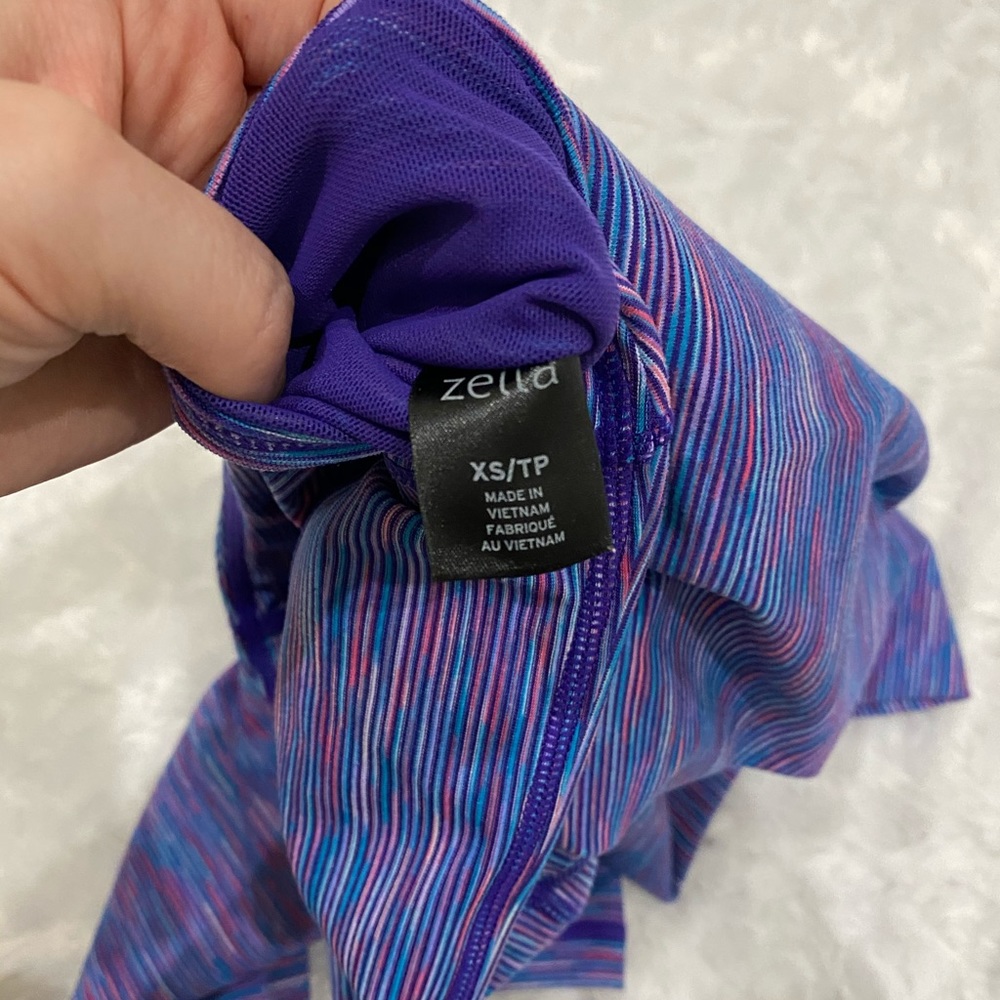 Zella purple space dye live in leggings size XS - Picture 6 of 7